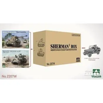 SHERMAN² BOX M4A1(76W) VVSS Späte Produktion