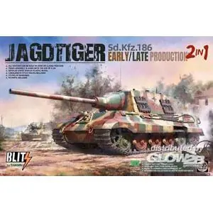 Sd.Kfz.186 Jagdtiger early/late production 2 in 1