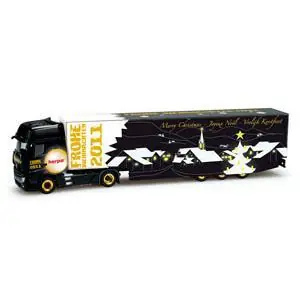MERCEDES-BENZ ACTROS GIGASPACE KOFFER-SATTELZUG \"CHRISTMAS 2011\"
