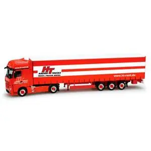 MERCEDES-BENZ ACTROS GIGASPACE GARDINENPLANEN-SATTELZUG \"HT - HAUSER TRUCKS\"