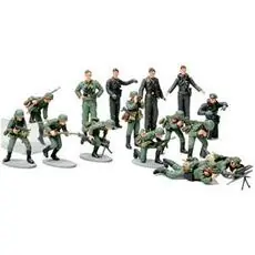 1:48 WWII Figuren-Set Dt.Infanterie (15)