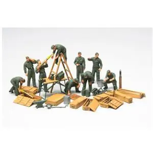 1:48 WWII Diorama-Set Feld-Instandsetz.