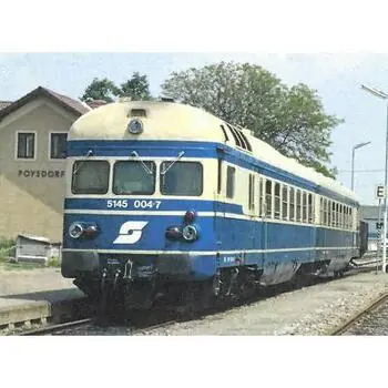 H0 DC 2 tlg D-TW 5145 Blauer Blitz IV