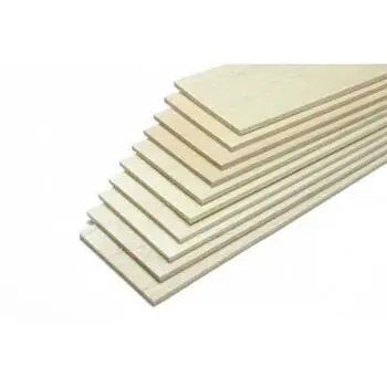 Balsa Brettchen 1,0 x 100 x 1000mm (VE=10St.)