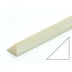 Balsa Dreikantleiste 10 x 10 x 1000mm rechtwinklig (VE=12St.)