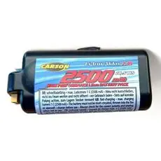 7,4V/2500mAh LiIon Akku Wave Racer BL 7,4V/2500mAh LiIon Akku Wave Racer BL