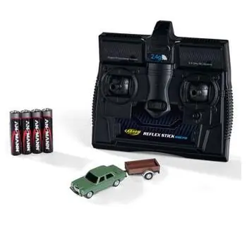 1:87 M-B 200/8 grün inkl.Anhäng.100% RTR