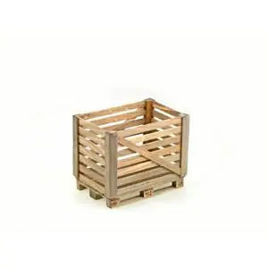 1:14 Holzgitterbox auf Europalette