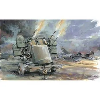 1:35 Quad Gun Trailer M55