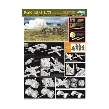 1:35 PaK 43/3 L/71 mit Behelfslafette