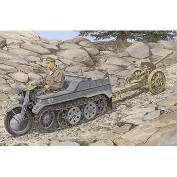 1:35 Sd.Kfz.2 kl. Kettenkrad m. Püppchen