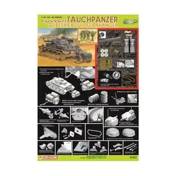 1:35 Pz.Kpfw.IV Ausf.E Tauchpanzer w/BSA