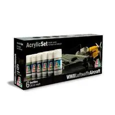 Acryl Set WWII Luftwaffe Aircraft