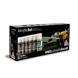 Acryl Set WWII Luftwaffe Aircraft