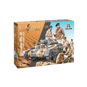 1:35 Brit. Crusader Mk.III m. Besatzung