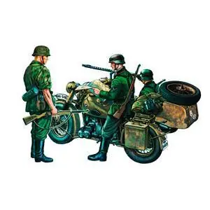1:35 BMW R 75 mit Beiwagen