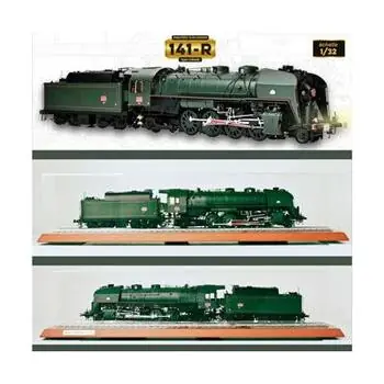 1:32 IXO Dampflok 141R m. Tender SNCF WB