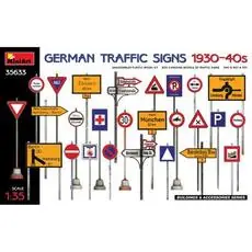 1:35 Deutsche Verkehrszeichen 1930-40