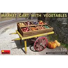 1:35 Marktkarren mit Gemüse