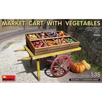 1:35 Marktkarren mit Gemüse