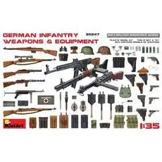 1:35 Dt. Infanterie Waffen-/Zubehör-Set