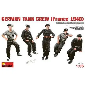 1:35 Fig. Dt. Panzerbesatzung Fra.40(5)