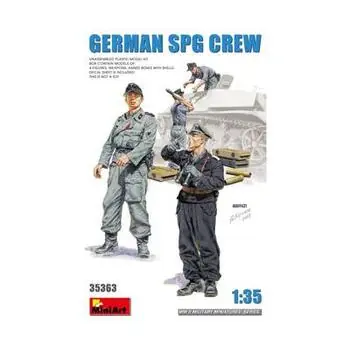 1:35 Fig. Dt. Pz-Besatzung (4) StuG