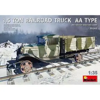 1:35 1,5to Schienen-LKW AA Type m.Schi.
