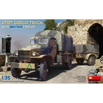 1:35 G7107 1,5T 4X4 Cargo Truck m. Anh.