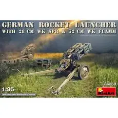 German Rocket Launcher with 28cm WK Spr & 32cm WK Flamm in 1:35