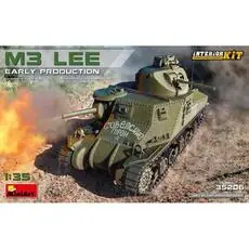 1:35 M3 Lee Frühe Produkt. m. Interieur