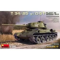 1:35 T-34/85 w/D-5T Plant 112 Fj.44 Int. *
