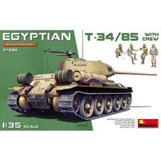 1:35 Ägyp. T-34/85 m. Besatzung (4)