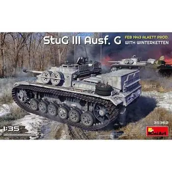 StuG III Ausf. G Feb 1943 Alkett Prod. with Winterketten in 1:35