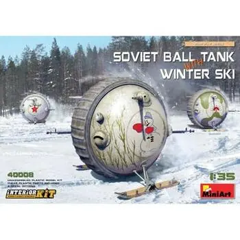 1:35 Sov. Kugelpanzer m. Ski/Intereur
