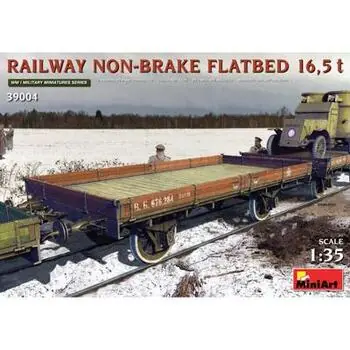1:35 Flachbett-Waggon 16,5t ungebremst