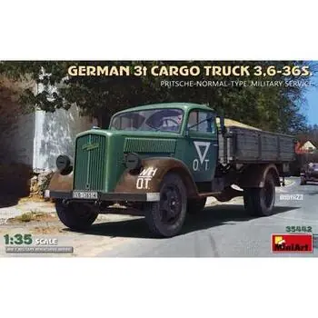 1:35 Dt. 3 To. Cargo Truck Pritschenw.