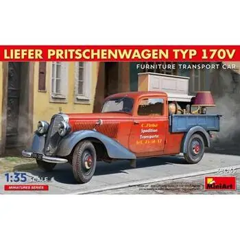 1:35 Lieferwagen Typ 170V m. Möbel