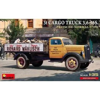 1:35 3t Cargo Truck 3,6-36S Pritschenw.