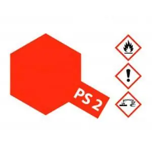 PS-2 Rot Polycarbonat 100ml
