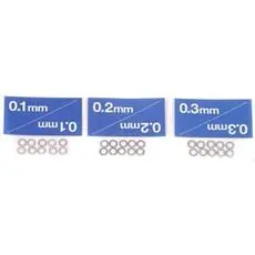 Distanzscheiben-Set 3mm (10) 0,1/0,2/0,3