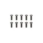 3x8mm 6-Kantkopf Schraube Stahl (10)
