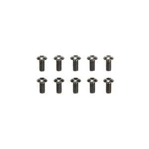 3x6mm 6-Kantkopf Schraube Stahl (10)