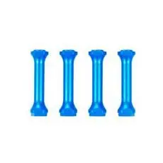 M-08 Alu Chassisverbinder Set (4) Blau
