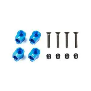 M-07C Alu Querlenkerhalter hi./+0,5 blau