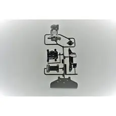 TA-03R B-Teile Getr.-Geh. hi. schwarz