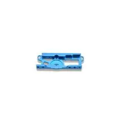 TRF421X Alu Motorhalter Blau elox.