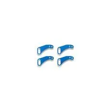 TRF421X Alu Anlenkhebel (4) Blau