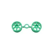 6-Speichen Felgen 26mm Grün (2)