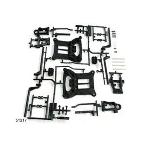 TT-01D/R/E B-Teile Querlenk./Kar.-Halter